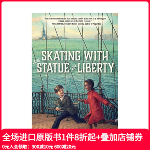 善本图书 和自由女神像滑冰 英文儿童故事 原版 Liberty Statue Skating 现货