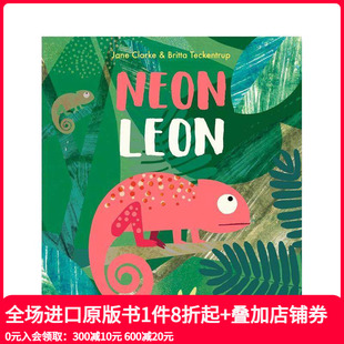 平装 版 NEON 原版 霓虹灯莱昂 LEON 英文儿童绘本 现货