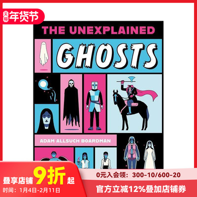 【现货】未解之谜：幽灵档案 【The Unexplained】Ghosts 原版英文青少年读物