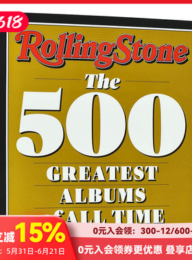 【现货】滚石乐队：500张伟大专辑 Rolling Stone : The 500 Greatest Albums of All Time 英文原版进口艺术 善本图书