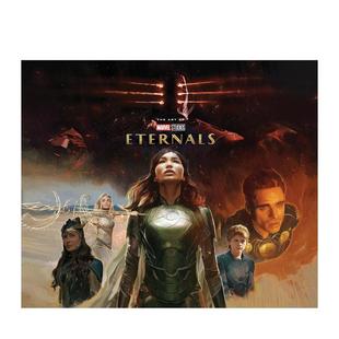 电影艺术设定集 MaRVEL STUDIOS’ETERNaLS 原版 漫威宇宙：永恒族 英文艺术插画原画设定集 预售