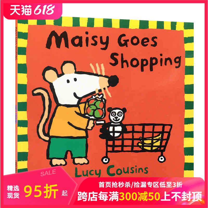 【预售】【Maisy小鼠波波】Maisy Goes Shopping去购物英文原版儿童绘本