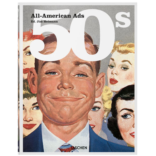 【现货】[TASCHEN]All-American Ads of the 50s，50年代的美国广告 复古广告