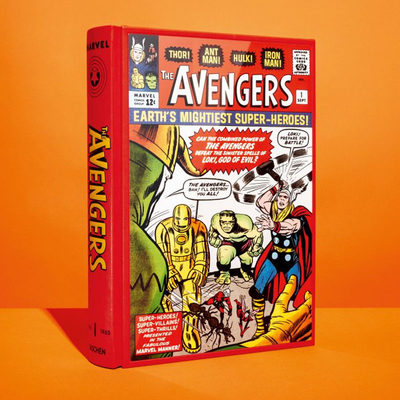 【现货】【TASCHEN限量版】漫威漫画图书馆：复仇者联盟 卷1 1963–1965 Marvel Comics Library.原版英文艺术画册画集 善本图书