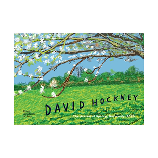霍克尼诺曼底的春天 David Hockney 春天终将来临:大卫·霍克尼在诺曼底 Normandy 英文艺术水彩画册画集 善本图书 可单拍