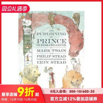 【预售】麦淇淋王子失窃案 The Purloining of Prince Oleomargarine 原版英文儿童立体