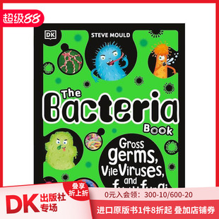 病毒与真菌 善本图书 英文儿童绘本 Germs 现货 细菌大书：细菌 Vile Bacteria The 原版 Book Viruses Gross