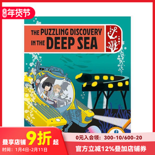 【预售】儿童侦探：深海中的神秘发现 Kid Detectives: The Puzzling Discovery in the Deep Sea 原版英文儿童绘本 善本图书