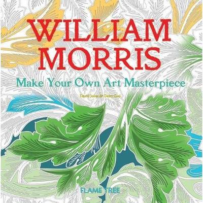 【预售】威廉·莫里斯（填色书） William Morris (Art Colouring Book) 原版英文艺术画册画集 善本图书