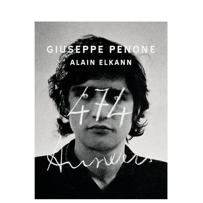 【预售】朱塞佩·佩诺内与阿兰·埃尔坎对话录：474个回答 Giuseppe Penone， Alain Elkann 原版英文艺术画册画集 Gagosian高古