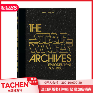 Wars 现货 The Archives 英文原版 星球大战档案1977 1983 Taschen40周年纪念版 星战电影剧照访谈 1983年 1977 Star