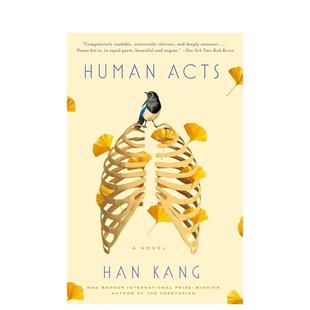 美版 Human Acts 英文文学小说 少年来了 原版 善本图书 现货