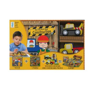 【预售】GLB My Little Construction Site (New) GLB我的小建筑工地 新版 儿童益智互动 英文原版进口书籍