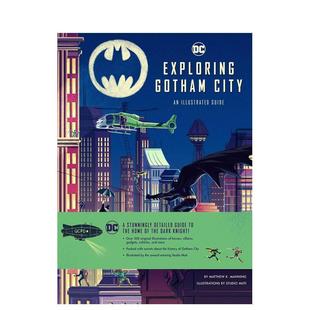 Gotham City Guide Exploring Illustrated 探索哥谭 现货