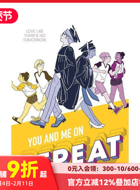 【预售】重复的你和我 You and Me on Repeat 青春浪漫喜剧漫画图像小说 原版英文青少年读物