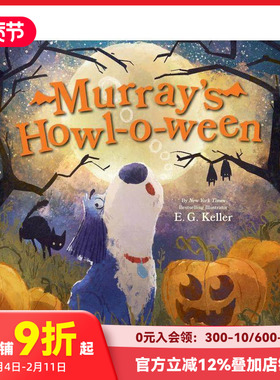 【现货】默里的万圣节嚎叫 万圣节绘本 Murray's Howl-O-Ween: A Halloween Picture Book 原版英文儿童绘本
