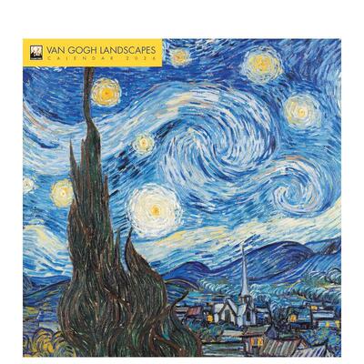 【现货】文森特·梵高风景画 2026年挂历（艺术日历） Vincent van Gogh Landscapes Wall Calendar  原版日历