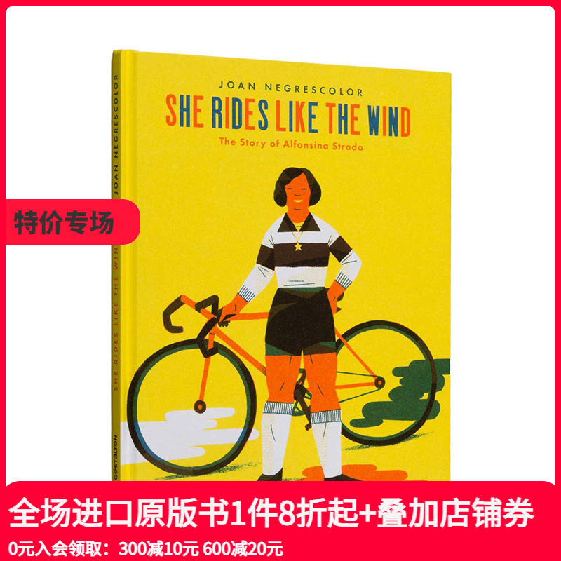 【预售】She Rides Like the Wind单车环意女车手Alfonsina Strada