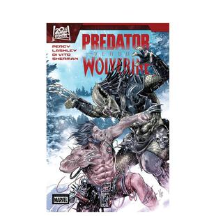 Predator 掠食者大战金刚狼 Vs. Wolverine 英文漫画书 原版 预售
