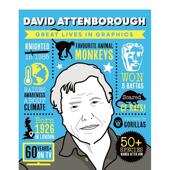 图像传记 原版 Graphics Attenborough Great 英文儿童绘本 善本图书 David 大卫·艾登堡 Lives 现货