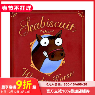 【预售】奔腾年代：黑骏马 Seabiscuit the Wonder Horse 原版英文儿童绘本