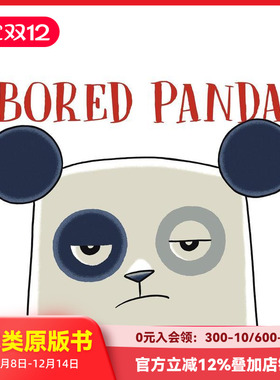 【预售】无聊的熊猫 Bored Panda 原版英文儿童绘本