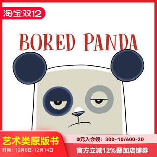 熊猫 无聊 Bored Panda 英文儿童绘本 原版 预售