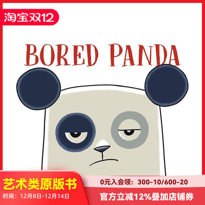 【预售】无聊的熊猫 Bored Panda 原版英文儿童绘本