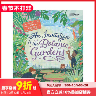 【预售】植物园邀请函 An Invitation to the Botanic Gardens 原版英文儿童绘本 善本图书