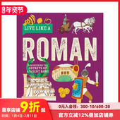 善本图书 Live 现货 Roman 罗马人如何生活 英文儿童绘本 Like 原版