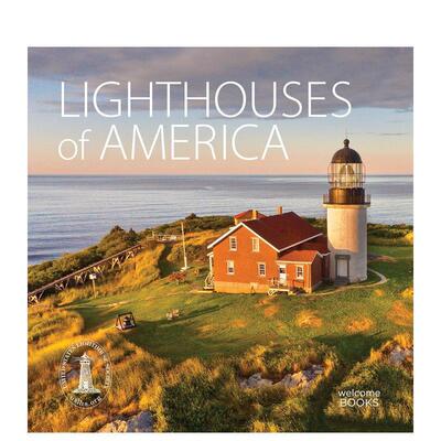 【预售】美国灯塔 Lighthouses of America 原版英文摄影自然景观