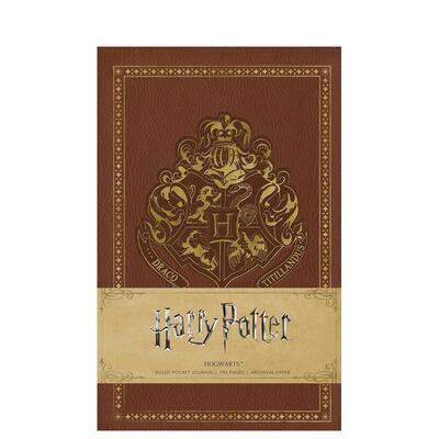 【预售】哈利·波特霍格沃兹口袋手账本 HARRY POTTER: HOGWARTS RULED POCKET JOURNAL 原版笔记本Notebook