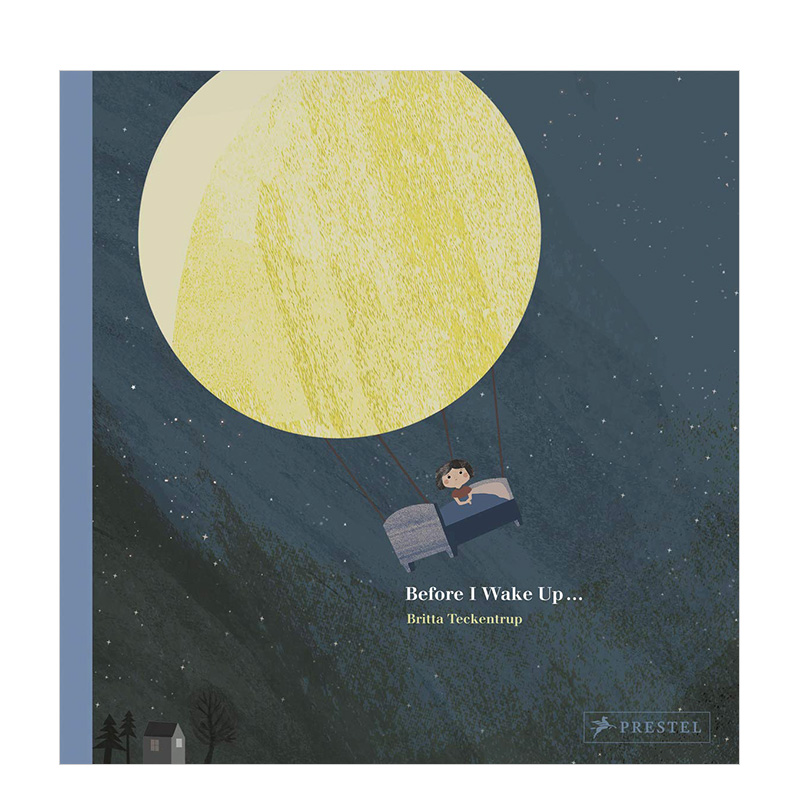 【现货】在我醒来之前Before I Wake Up…插画家Britta Teckentrup 3-6岁儿童睡前温馨故事艺术精美绘本英文原版亲子共读-封面