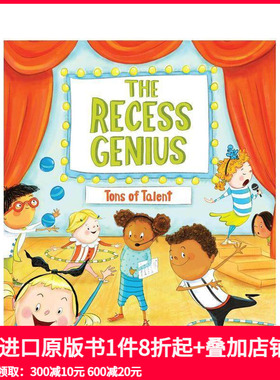 【预售】天才课间休息?2 Recess Genius 2， The 原版英文儿童绘本