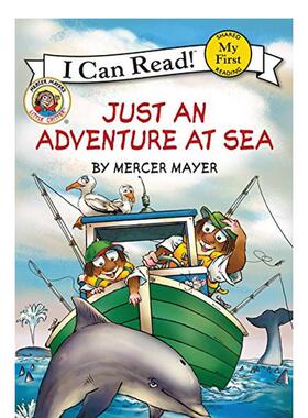【现货】小动物:只是一次海上冒险 Little Critter: Just an Adventure at Sea 原版英文儿童分阶阅读