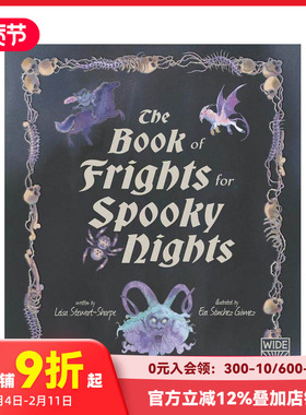 【预售】惊魂夜之书：暗夜恐怖档案 The Book of Frights for Spooky Nights 原版英文儿童绘本 插画笔记