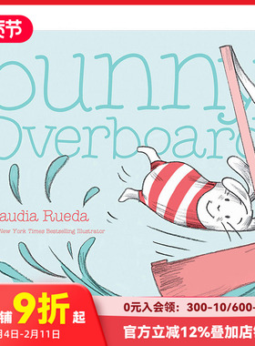 【现货】【邦尼兔】Bunny Overboard 远航 英文原版儿童绘本 3-6岁