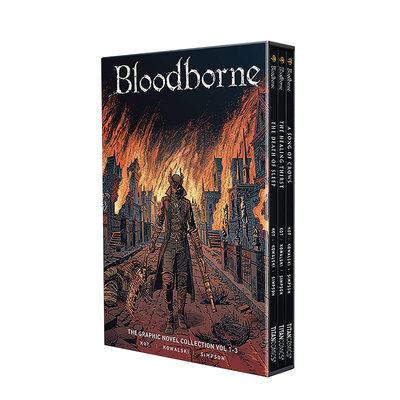 【预售】英文漫画 血源盒装1-3部（带卡片） Bloodborne 1-3 Boxed Set 英文原版图书进口书籍 Piotr Kowalski