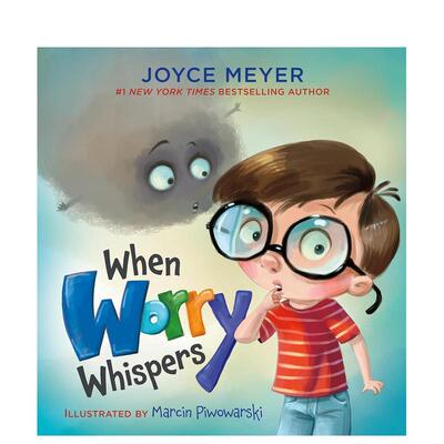 【现货】当忧虑在耳边响起 When Worry Whispers 原版英文儿童绘本 善本图书