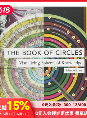 【现货】The Book of Circles: Visualizing Spheres of Knowledge圆圈之书：信息可视化球体 英文平面设计