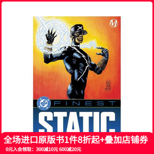 Playing 英文漫画书 静电侠：引火烧身 原版 Fire with Static Finest 预售