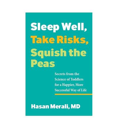 【预售】睡个好觉 敢于冒险 压压惊 Sleep Well  Take Risks  Squish the Peas 原版英文心灵励志