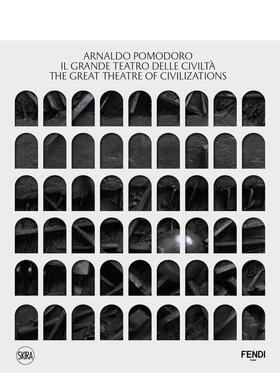 【预售】意大利艺术家Arnaldo Pomodoro回顾展：文明的伟大剧场 The Great Theatre Of Civilizations 原版英文艺术画册