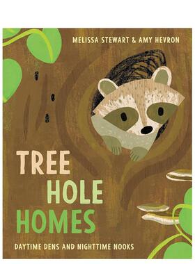 【现货】树洞之家 Tree Hole Homes 英文原版进口儿童绘本图画书 善本图书