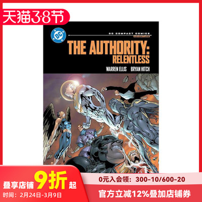 【现货】权力战队：无情 DC漫画精编版 The Authority: Relentless: DC Compact Comics Edition 原版英文漫画书