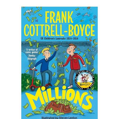 【预售】百万 儿童文学奖Frank Cottrell Boyce 卡内基奖 Millions 原版英文青少年读物 善本图书