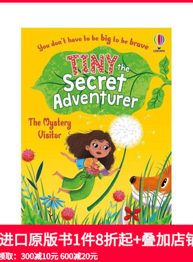 【预售】秘密探险家泰尼：神秘访客 Tiny the Secret Adventurer: The Mystery Visitor 原版英文儿童章节书