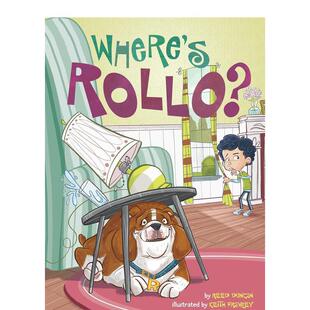 【预售】Where’S Rollo?罗洛在哪儿? 英文原版儿童故事阅读章节书