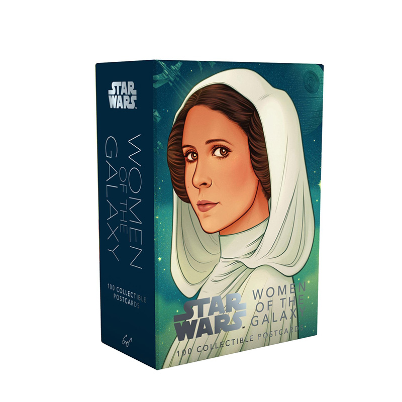 【现货】进口文创【100张明信片】星球大战 银河中的女神 Star Wars: Women of the Galaxy 高颜值艺术插画创意文创 生日节日送礼