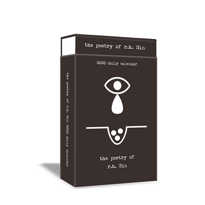 【现货】诗人r.h. sin 2020年豪华日历 Poetry of r.h. Sin 2020 Deluxe Day-to-Day Calendar  创意艺术文创产品 高颜值节日送礼